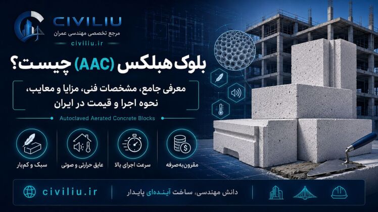 بلوک هبلکس (AAC) چیست؟ معرفی جامع، مشخصات فنی، مزایا و معایب، نحوه اجرا و قیمت در ایران