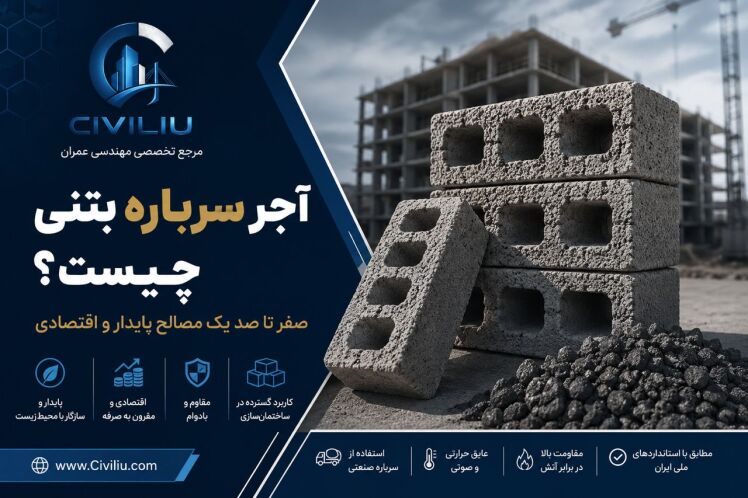 آجر سرباره بتنی چیست؟ صفر تا صد یک مصالح پایدار و اقتصادی